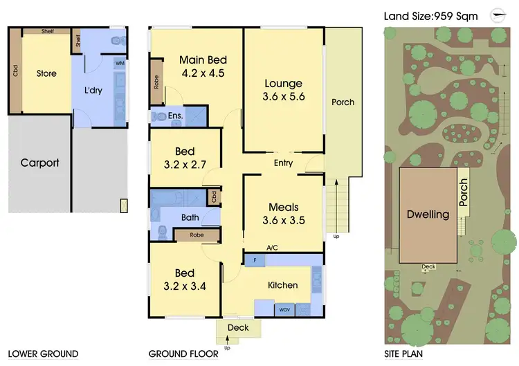 Floorplan of Homely house listing, 22 Fraser Street, Diamond Creek VIC 3089