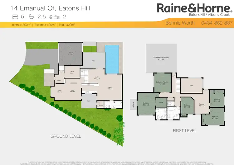 Floorplan of Homely house listing, 14 Emanual Court, Eatons Hill QLD 4037