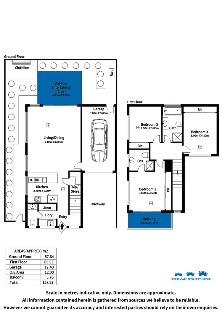 Floorplan of Homely townhouse listing, 618A Brighton Road, Seacliff Park SA 5049