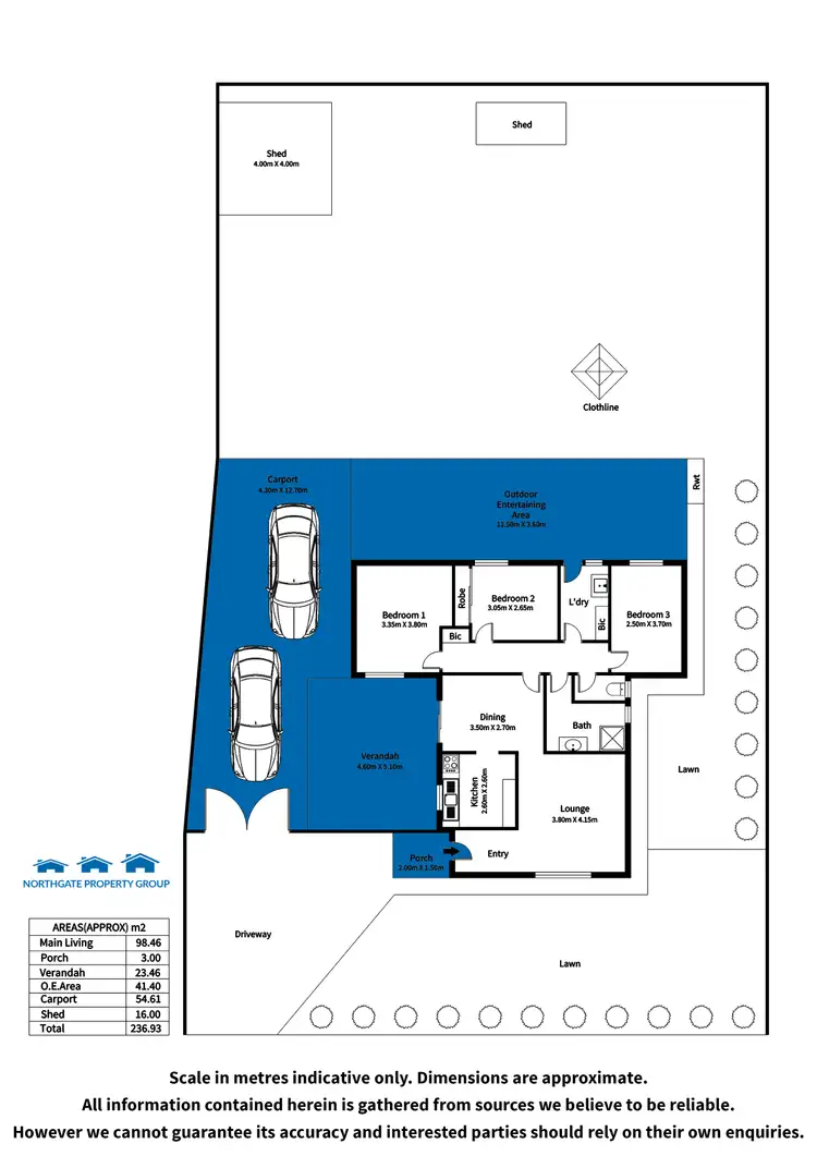Floorplan of Homely house listing, 17 Pix Road, Davoren Park SA 5113