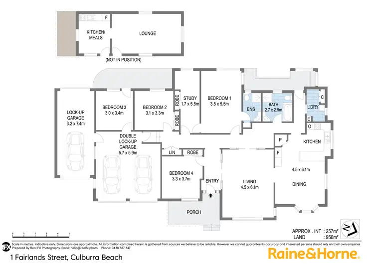 Floorplan of Homely house listing, 1 Fairlands Street, Culburra Beach NSW 2540
