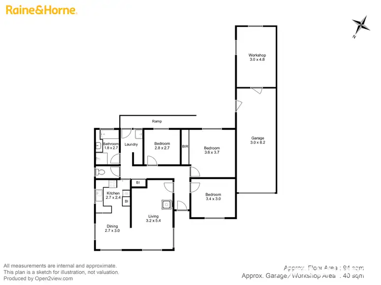 Floorplan of Homely house listing, 4 Euston Place, Bridgewater TAS 7030