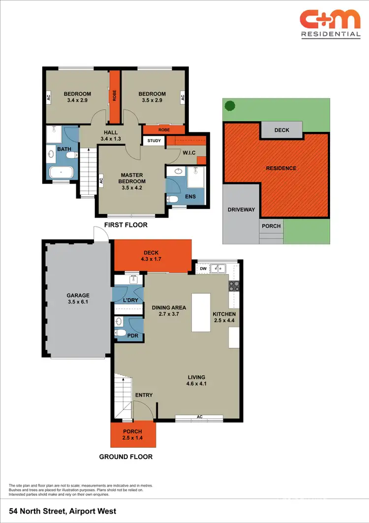 Floorplan of Homely townhouse listing, 56 North Street, Airport West VIC 3042