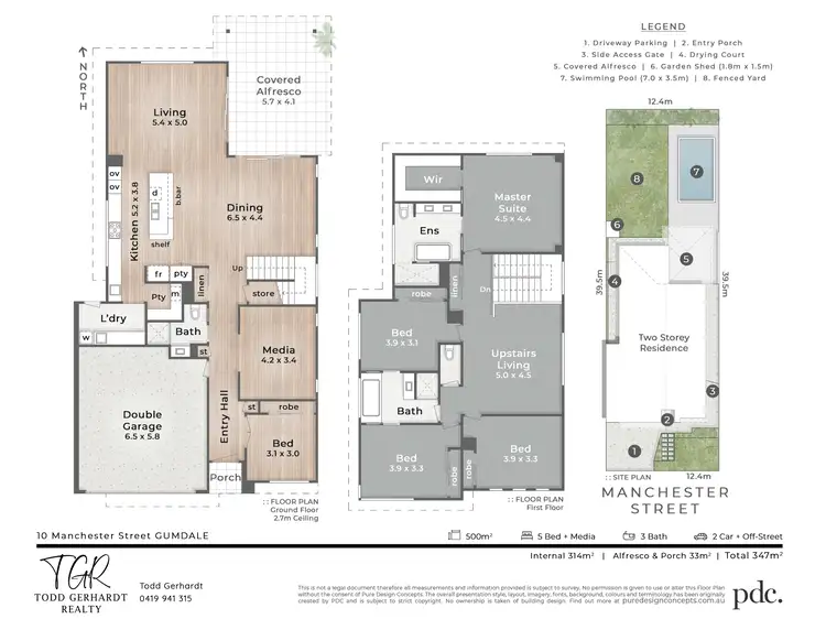 Floorplan of Homely house listing, 10 Manchester Street, Gumdale QLD 4154