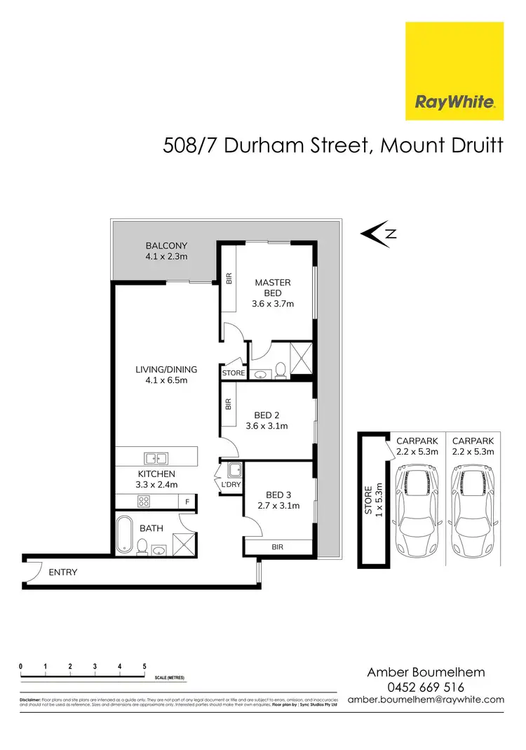 Floorplan of Homely unit listing, 404/7 Durham Street, Mount Druitt NSW 2770