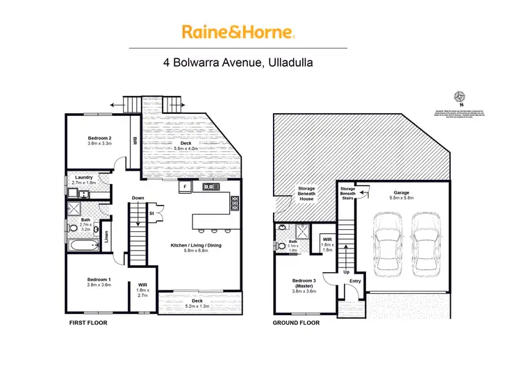 Floorplan of Homely house listing, 4A Bolwarra Avenue, Ulladulla NSW 2539