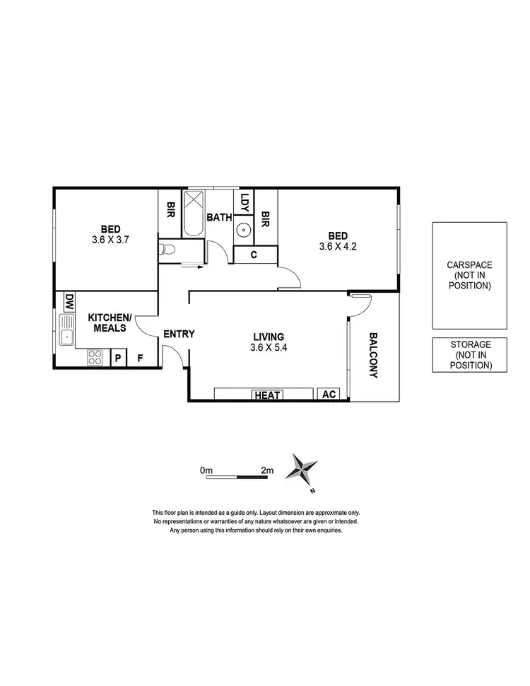 Floorplan of Homely apartment listing, 1B/587 Toorak Road, Toorak VIC 3142