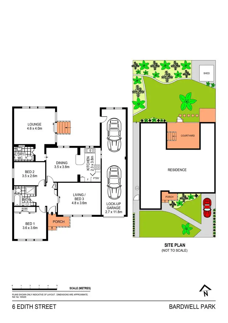 Floorplan of Homely house listing, 6 Edith Street, Bardwell Park NSW 2207