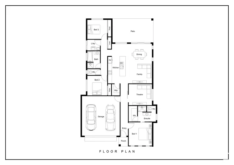Floorplan of Homely house listing, 74 Conway Street, Mount Low QLD 4818