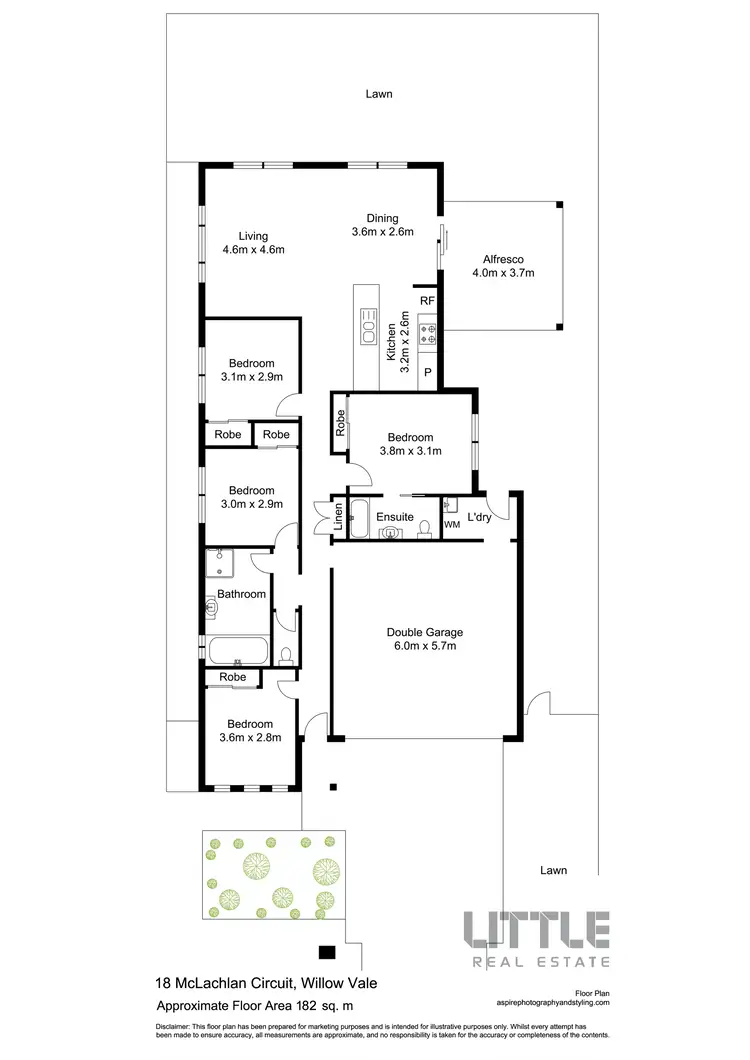 Floorplan of Homely house listing, 18 Mclachlan Circuit, Willow Vale QLD 4209