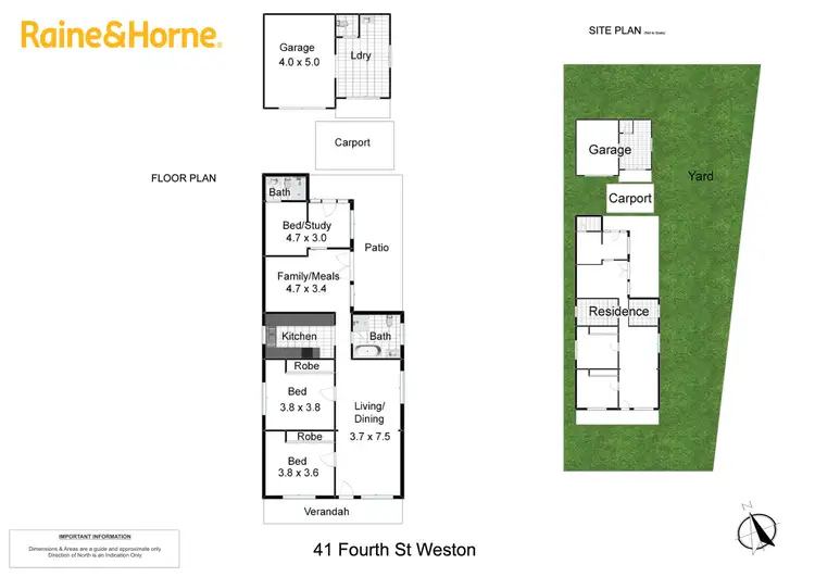 Floorplan of Homely house listing, 41 Fourth Street, Weston NSW 2326