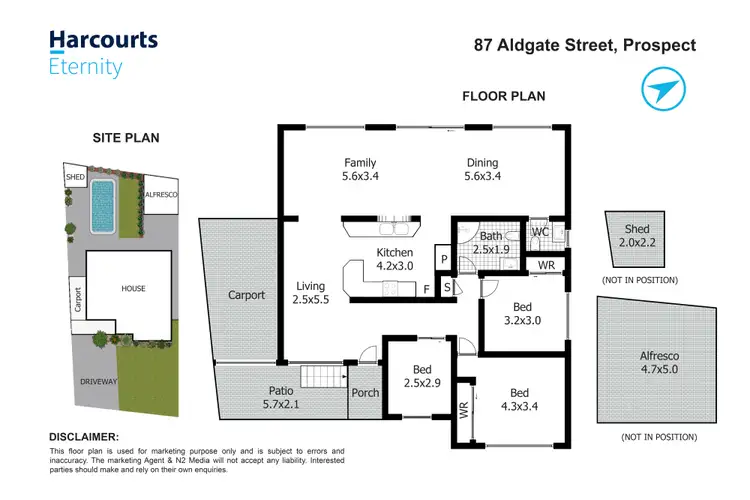 Floorplan of Homely house listing, 87 Aldgate Street,, Prospect NSW 2148