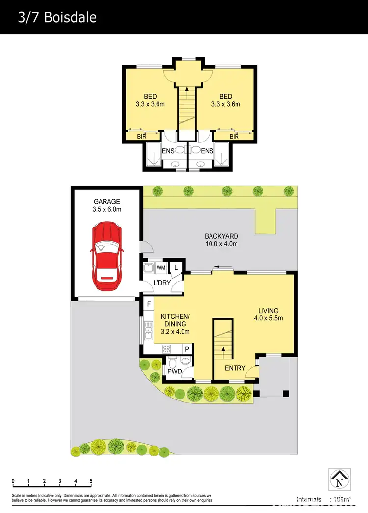 Floorplan of Homely townhouse listing, 3/7 Boisdale Avenue, Sunshine North VIC 3020