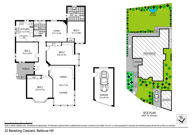 Floorplan of Homely house listing, 22 Benelong Crescent, Bellevue Hill NSW 2023