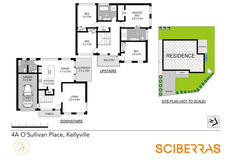 Floorplan of Homely house listing, 4A O'Sullivan Place, Kellyville NSW 2155