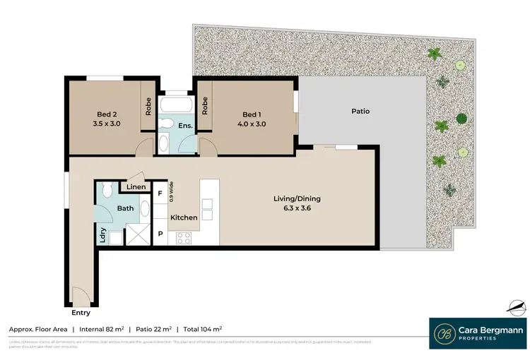 Floorplan of Homely unit listing, 201/117 Flockton Street, Everton Park QLD 4053