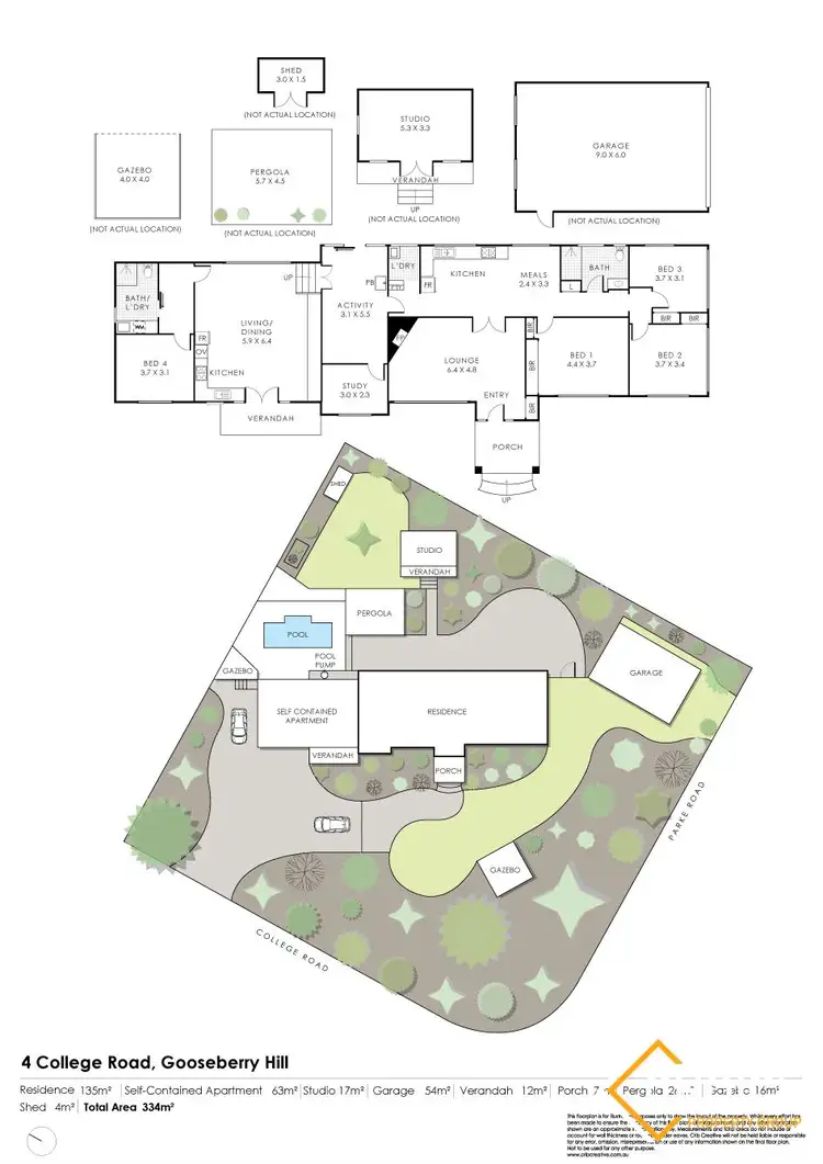 Floorplan of Homely house listing, 4 College Road, Gooseberry Hill WA 6076