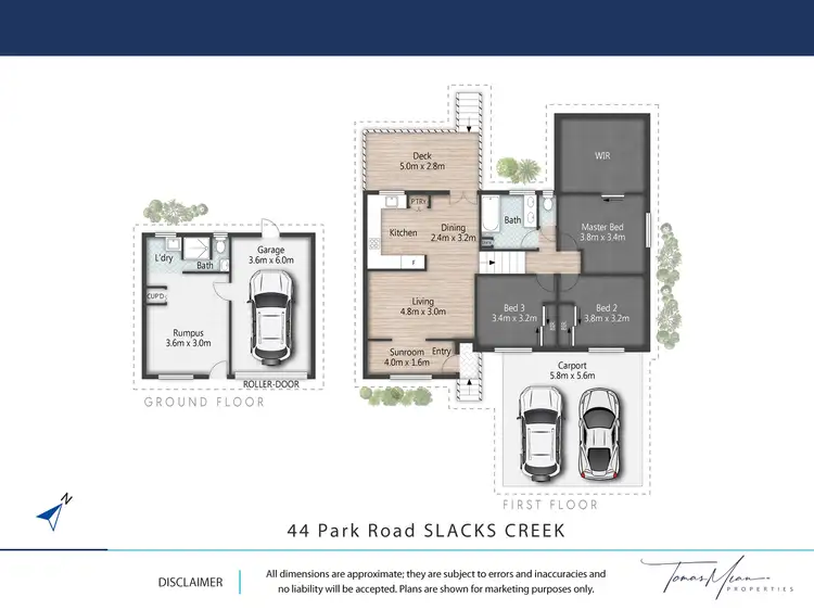 Floorplan of Homely house listing, 44 Park Road, Slacks Creek QLD 4127