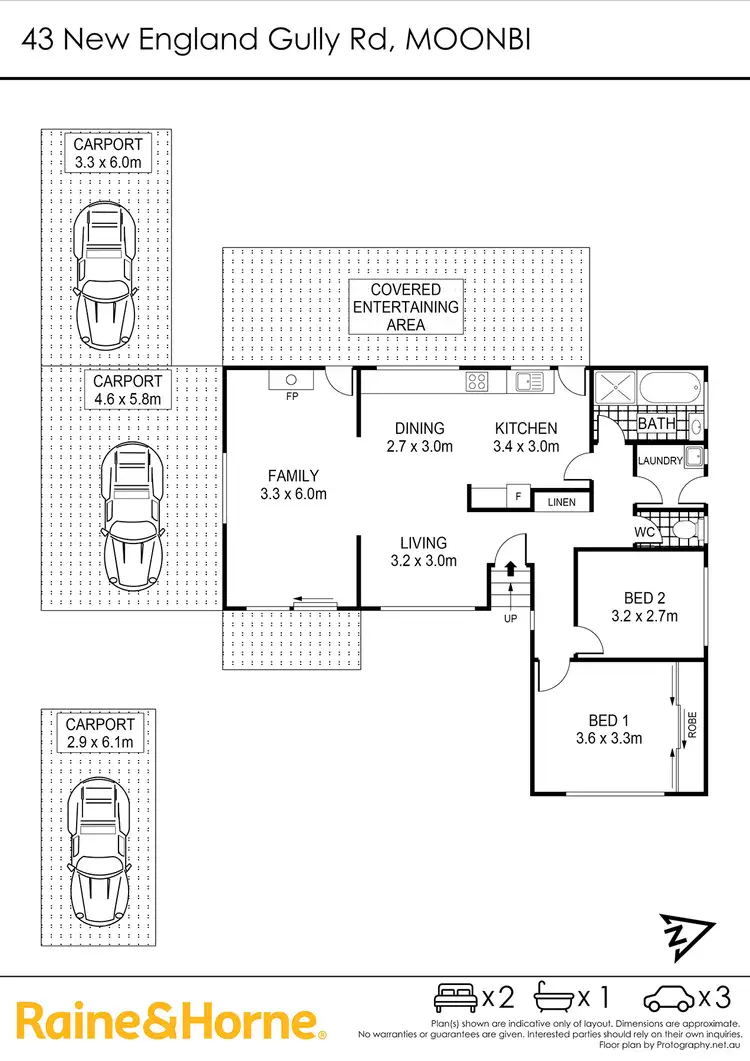 Floorplan of Homely house listing, 43 New England Gully Road, Tamworth NSW 2340