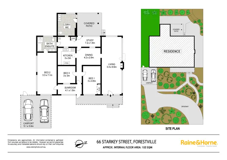 Floorplan of Homely house listing, 66 Starkey Street, Forestville NSW 2087