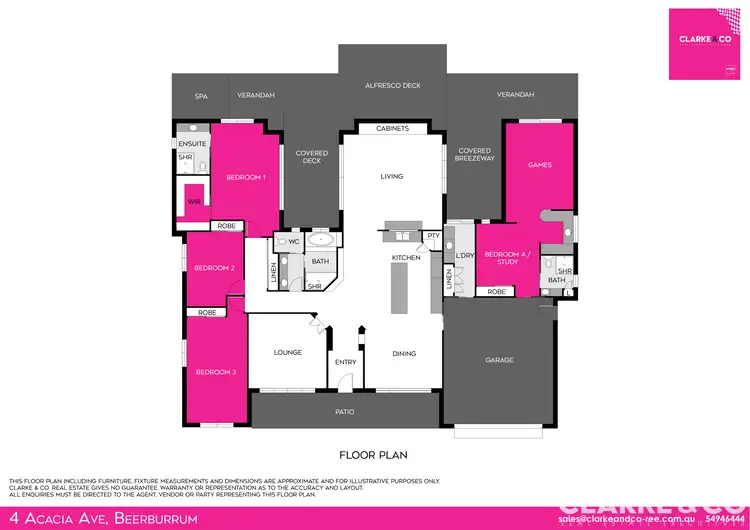 Floorplan of Homely house listing, 4 Acacia Avenue, Beerburrum QLD 4517