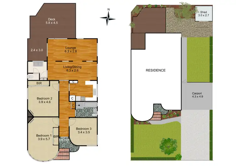 Floorplan of Homely house listing, 12 Rupert Street, Mount Colah NSW 2079