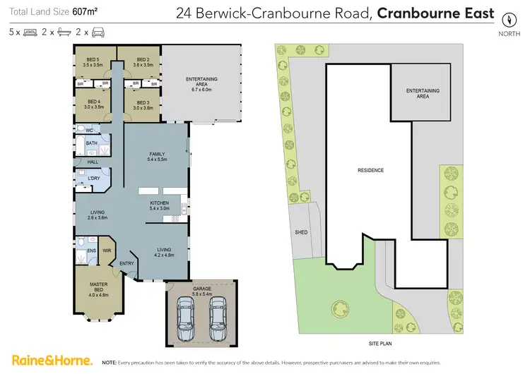 Floorplan of Homely house listing, 24 Berwick-Cranbourne Rd, Cranbourne East VIC 3977