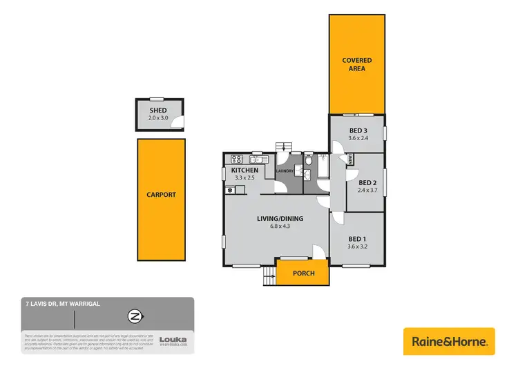 Floorplan of Homely house listing, 7 Lavis Drive, Mount Warrigal NSW 2528