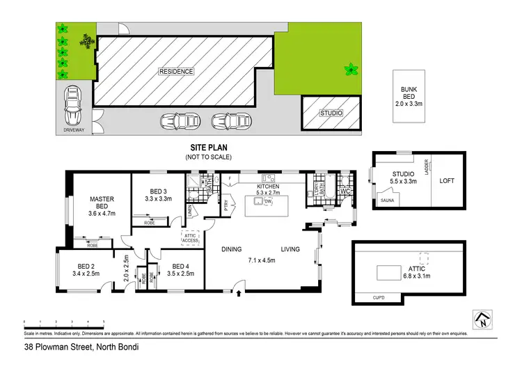 Floorplan of Homely house listing, 38 Plowman Street, North Bondi NSW 2026