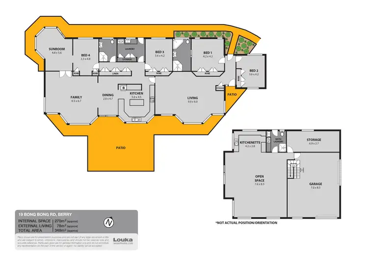 Floorplan of Homely rural property listing, 19 Bong Bong Road, Berry NSW 2535