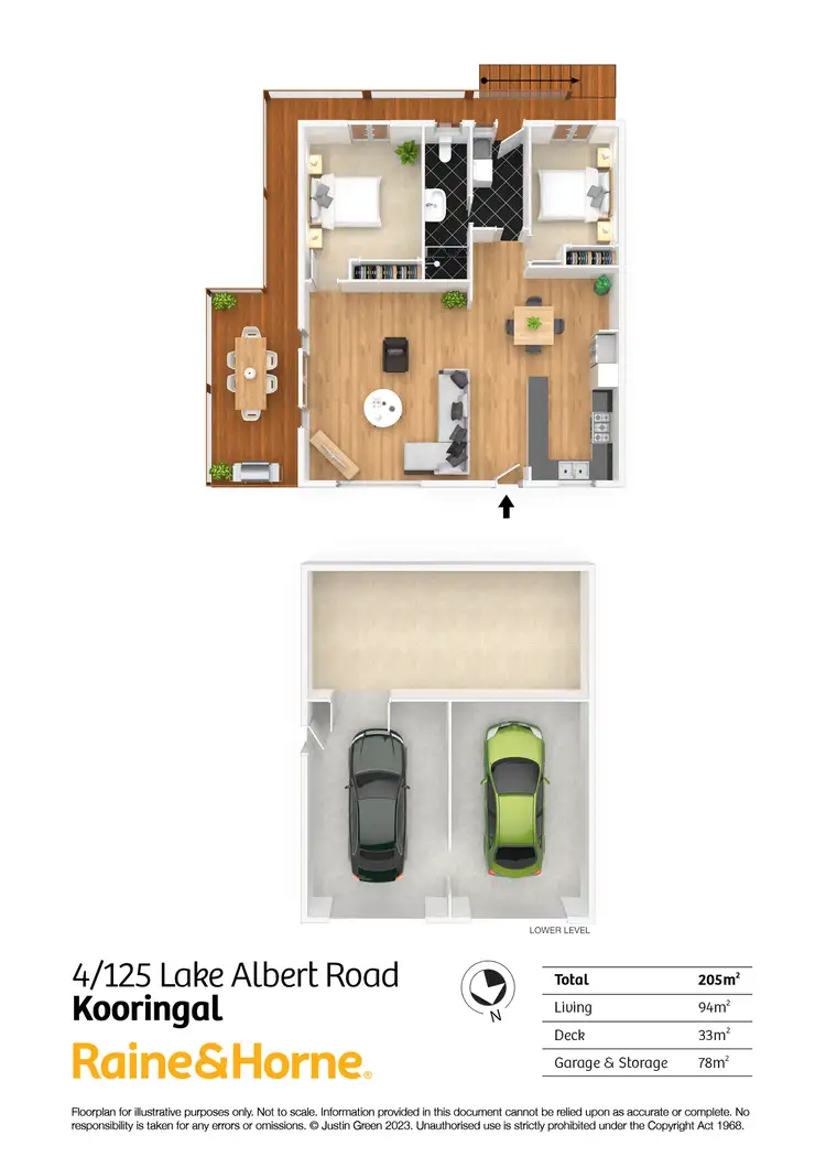 Floorplan of Homely house listing, 4/125 Lake Albert Road, Kooringal NSW 2650