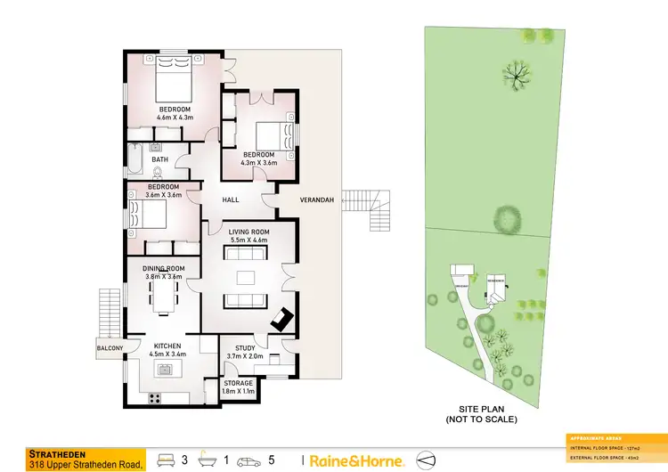Floorplan of Homely house listing, 318 Upper Stratheden Road, Stratheden NSW 2470