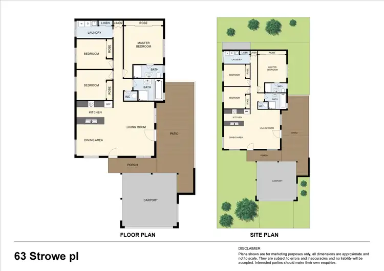 Floorplan of Homely house listing, 63 Strowe Place, Bracken Ridge QLD 4017