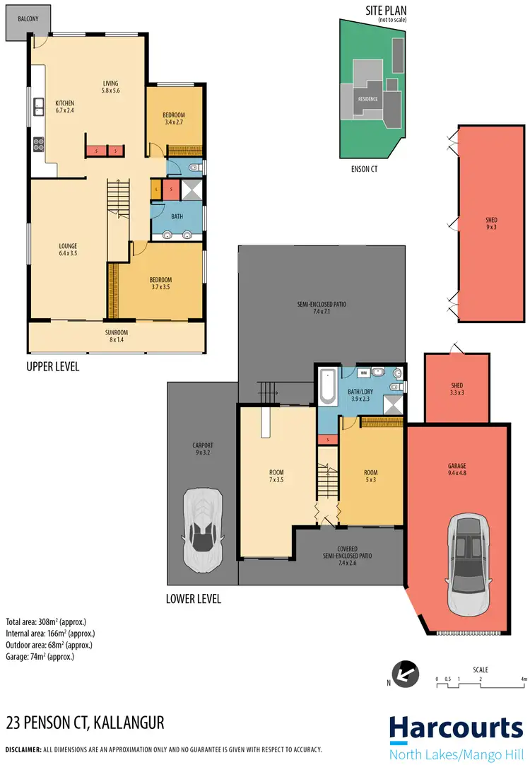 Floorplan of Homely house listing, 23 Penson Ct, Kallangur QLD 4503