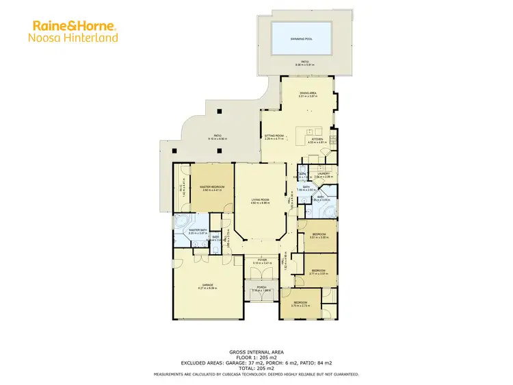 Floorplan of Homely house listing, 3 Whistler Way, Pomona QLD 4568