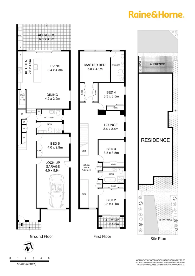Floorplan of Homely semi-detached listing, 11a Kiewarra Street, Kingsgrove NSW 2208