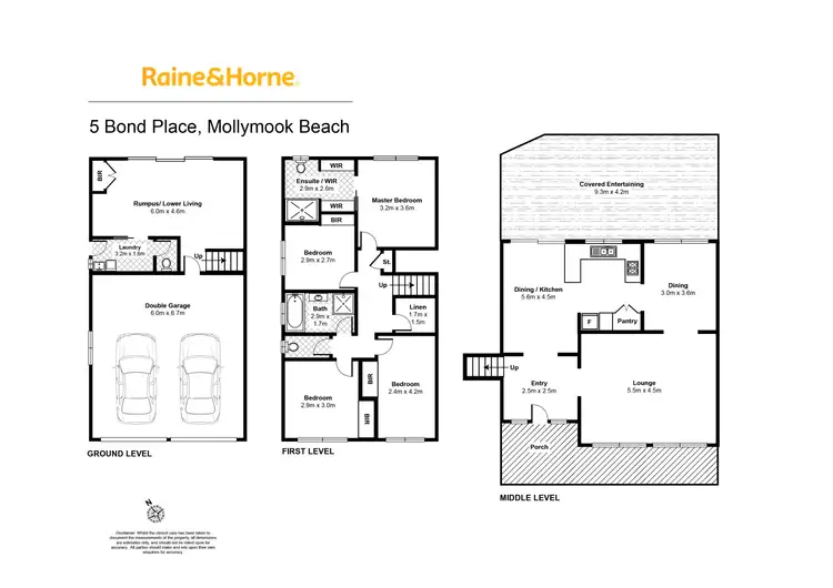 Floorplan of Homely house listing, 5 Bond Place, Mollymook Beach NSW 2539