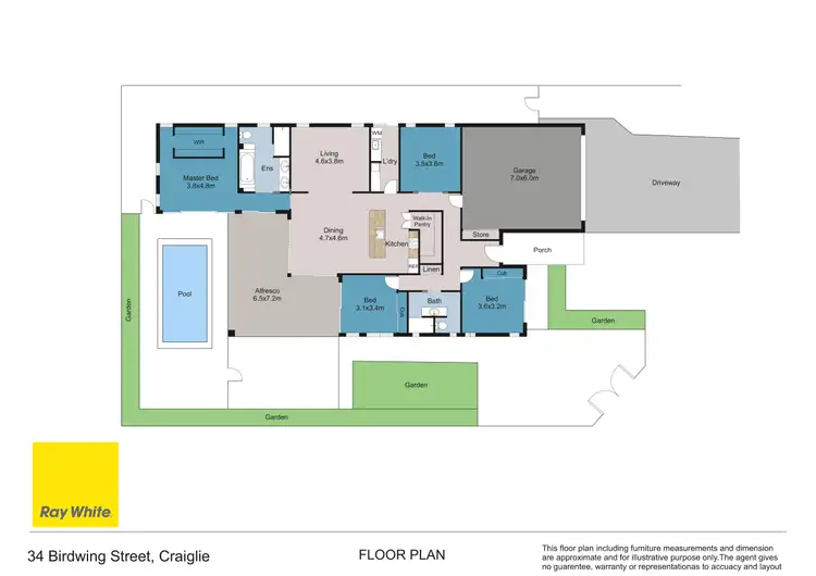 Floorplan of Homely house listing, 34 Birdwing Street, Port Douglas QLD 4877