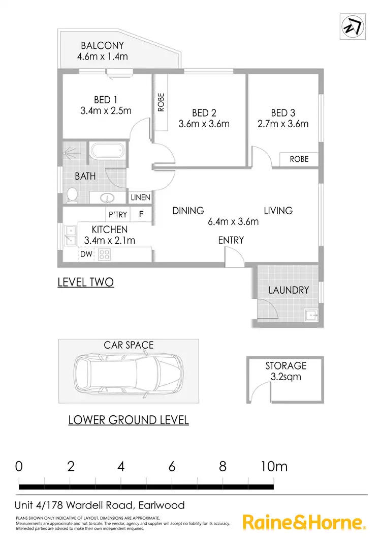 Floorplan of Homely apartment listing, 4/178 Wardell Road, Earlwood NSW 2206