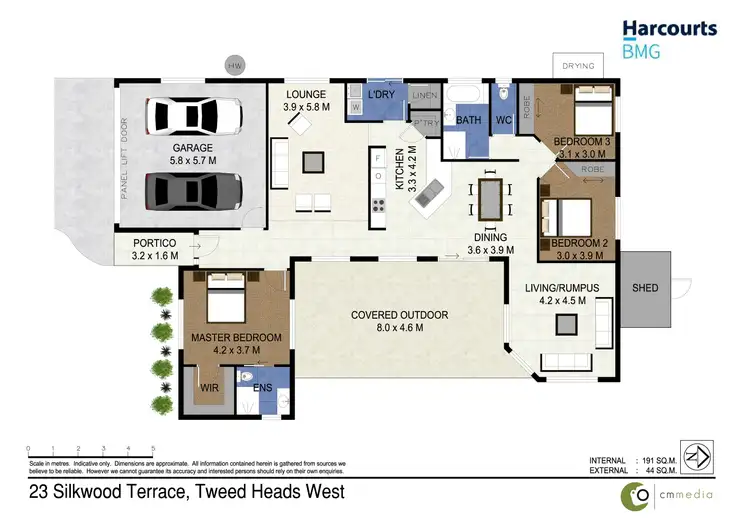 Floorplan of Homely house listing, 23 Silkwood Terrace, Tweed Heads West NSW 2485