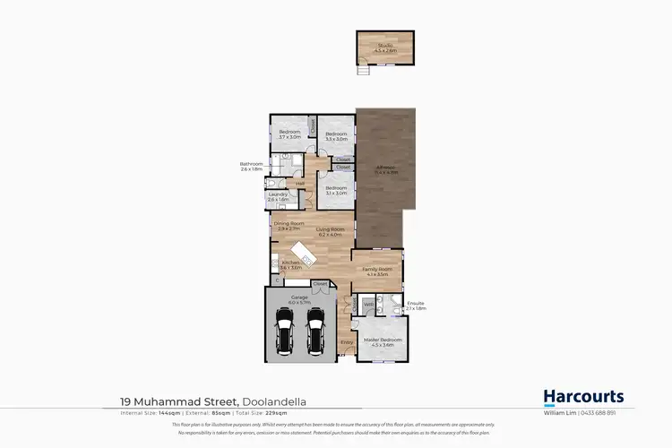 Floorplan of Homely house listing, 19 Muhammad Street, Doolandella QLD 4077