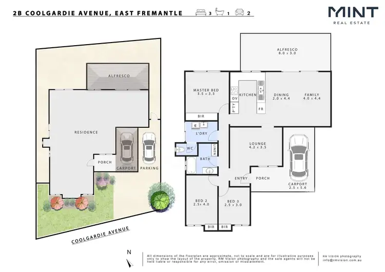 Floorplan of Homely house listing, 2B Coolgardie Avenue, East Fremantle WA 6158