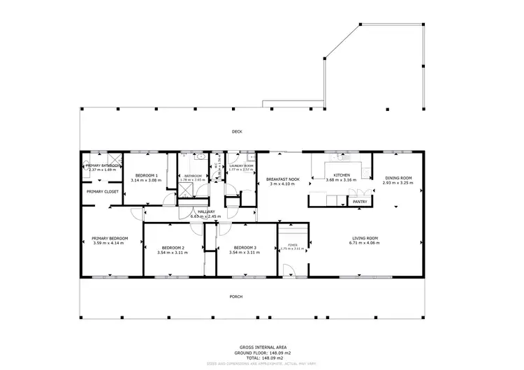 Floorplan of Homely house listing, 66 Richmont Drive, Bouldercombe QLD 4702