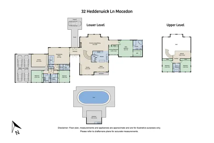 Floorplan of Homely house listing, 32 Hedderwick Lane, Macedon VIC 3440