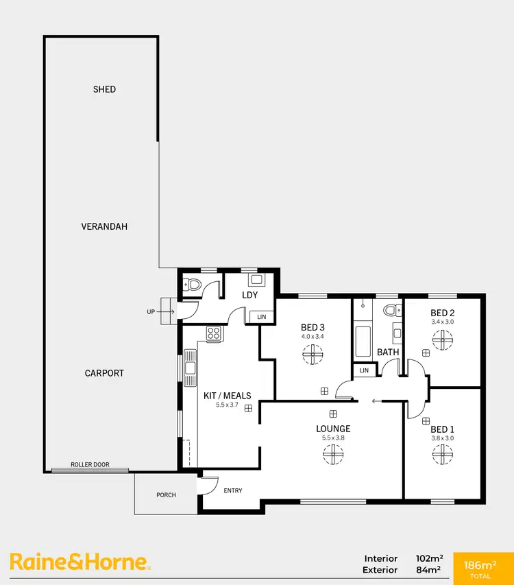 Floorplan of Homely house listing, 6 Eringa Court, Craigmore SA 5114