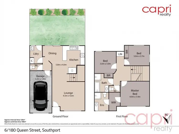 Floorplan of Homely townhouse listing, 6/180-184 Queen Street, Southport QLD 4215