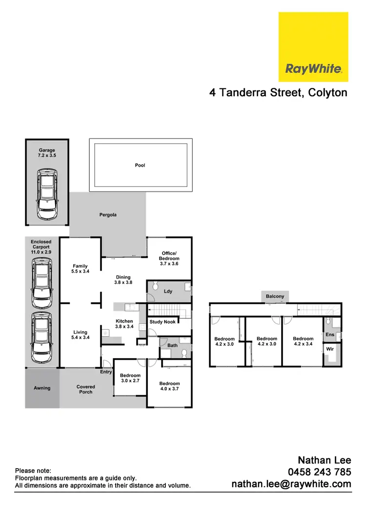 Floorplan of Homely house listing, 4 Tanderra Street, Colyton NSW 2760