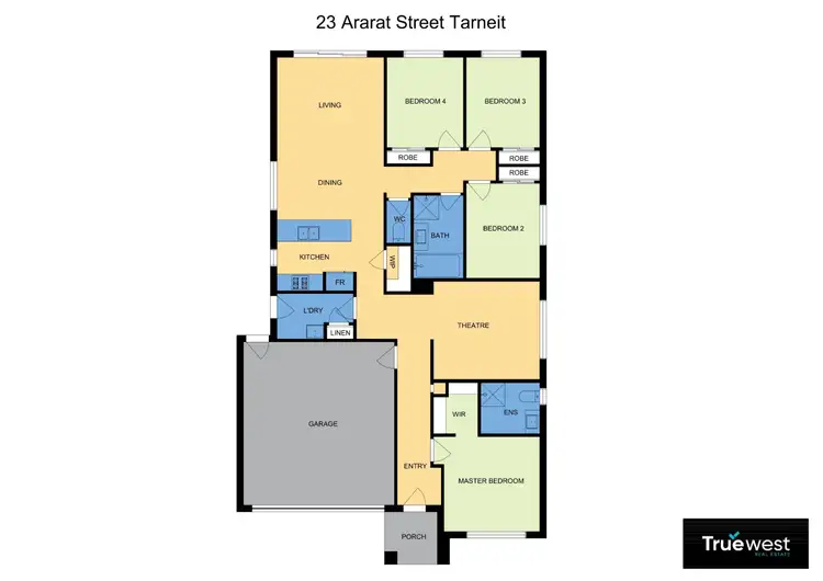 Floorplan of Homely house listing, 23 Ararat Street, Tarneit VIC 3029
