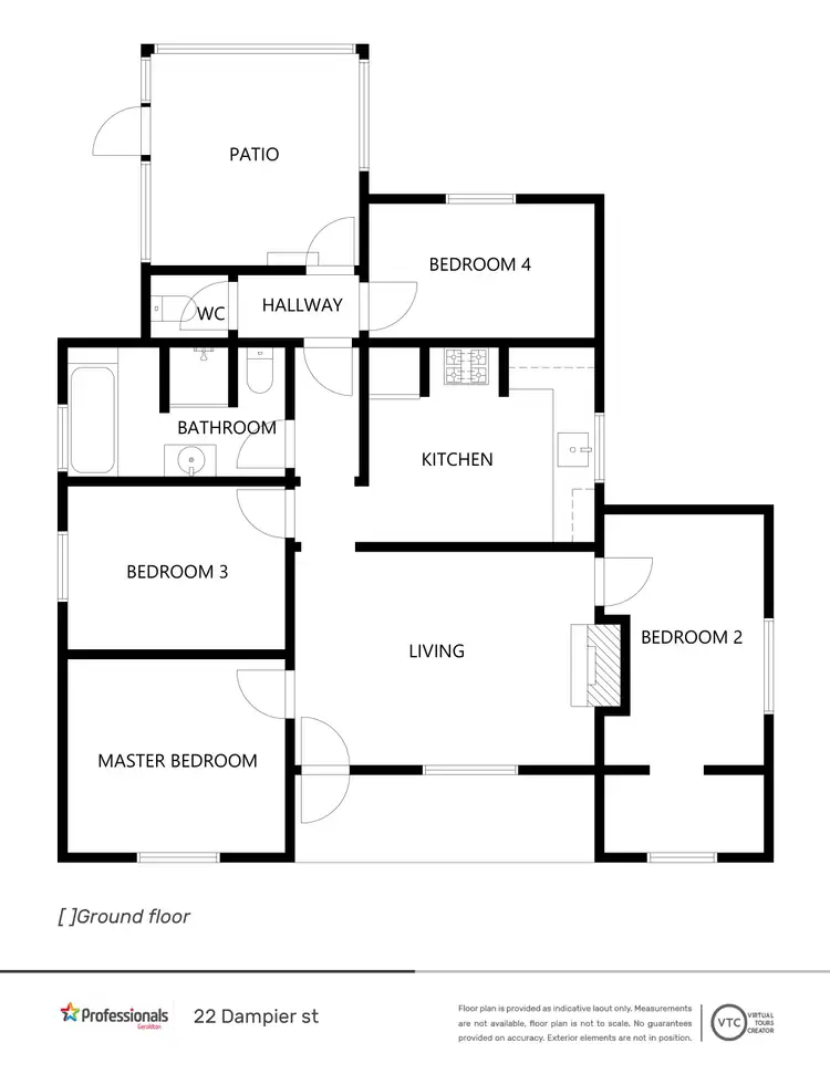 Floorplan of Homely house listing, 22 Dampier Street, Beachlands WA 6530