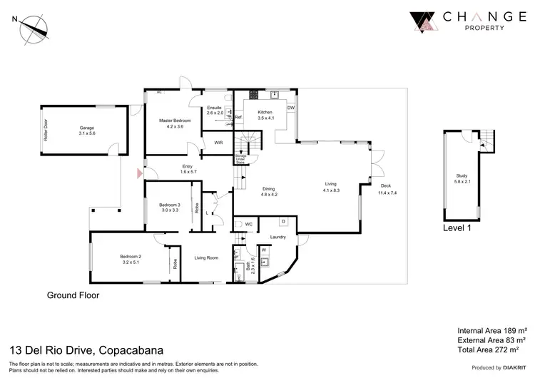 Floorplan of Homely house listing, 13 Del Rio Drive, Copacabana NSW 2251